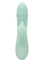 CalExotics Polynesia Vibrator mit Klitorisstimulation Türkis 16,5 cm