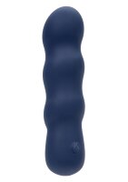 CalExotics Satin Swirl G Vibrator Blau 15,3 cm Ø...