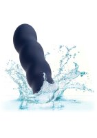 CalExotics Satin Swirl G Vibrator Blau 15,3 cm Ø 3,8 cm