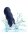 CalExotics Satin Swirl G Vibrator Blau 15,3 cm Ø 3,8 cm