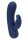 CalExotics Silk Bunny Vibrator Blau 16,5 cm Ø 3,8 cm