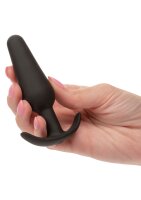 CalExotics Vibrating Slim Plug Schwarz Ø 2,5 cm