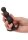 CalExotics Vibrating Beaded Plug Schwarz Ø 2,5 cm