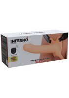 Hidden Desire INFERNO Hollow Vibrating Strap-On