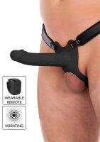 Hidden Desire INFERNO Hollow Vibrating Strap-On