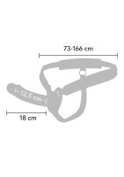 Hidden Desire INFERNO Hollow Vibrating Strap-On