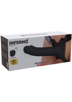 Hidden Desire INFERNO Hollow Vibrating Strap-On