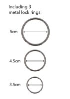 Hidden Desire Inferno Thigh Strap-On Schwarz Taille 128 cm