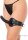 Hidden Desire Inferno Thigh Strap-On Schwarz Taille 128 cm