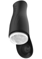 Hidden Desire Fusion X Deep Squeeze Nutbuster Triple Masturbator Black