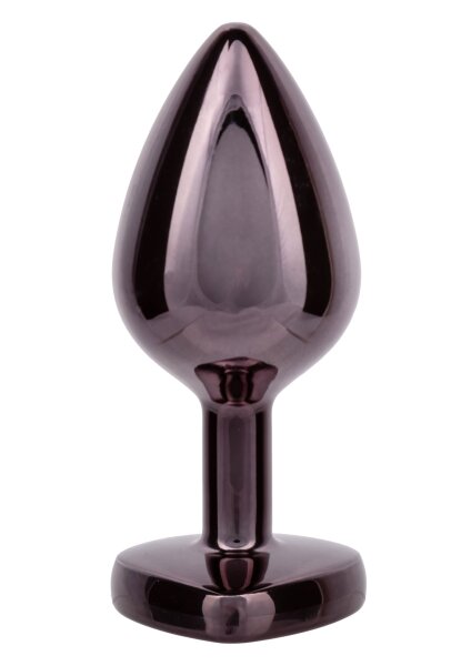 CalExotics Diamond Heart Plug Large Black
