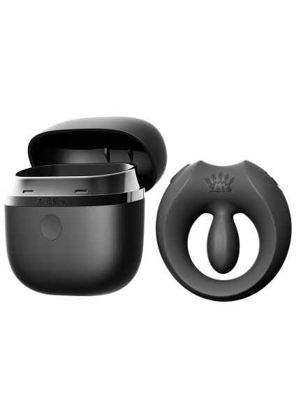 ZALO Apis Vibrating Ring for Couples App-Controlled Black Ø 3.2 cm