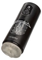CalExotics Beaded Power Stroker mit Vibration Schwarz