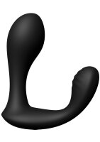 Hidden Desire Extreme Bullseye Prostate Plug with Vibration Black Ø 4 cm