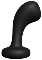 Hidden Desire Extreme Bullshead Power Anal Plug mit Vibration Schwarz Ø 4,5 cm