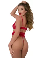 Daring Intimates Lace Dreams 3-piece Lingerie Set S-M