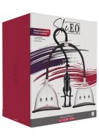 She.E.O. Vacuum Breast Pleasure Pump Black M/L Ø...