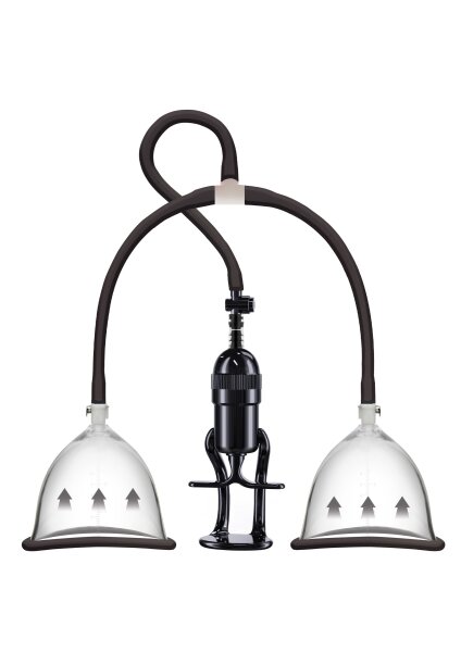 She.E.O. Vacuum Breast Pleasure Pump Black S-M Ø 10 cm