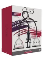 She.E.O. Vacuum Breast Pleasure Pump Black S-M Ø...