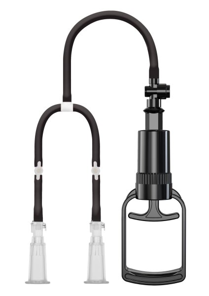 She.E.O. Vacuum Nipple Pleasure Pump Black S-M Ø 3 cm