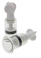 She.E.O. Sauger für Brustwarzen und Klitoris Weiß M-L Ø 5 cm