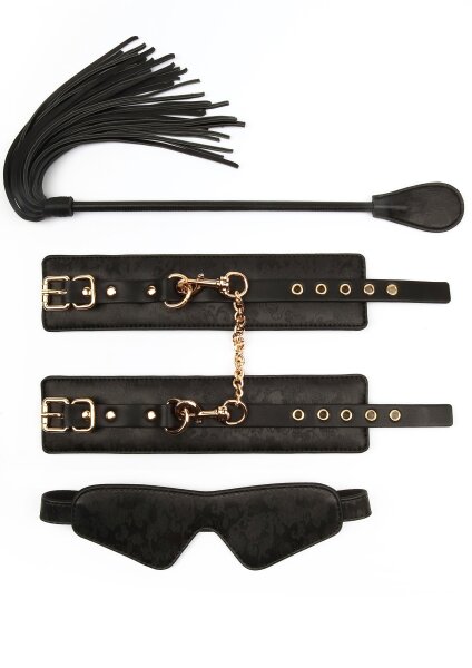 Taboom Tempt Bondage Set 3-Piece Black