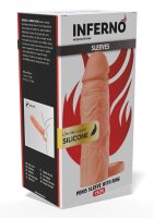 Hidden Desire Inferno Penis Sleeve Liquid Silicone Beige...