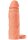 Hidden Desire Inferno Penis Sleeve Liquid Silicone Beige 15 cm Ø 4 cm