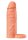 Hidden Desire Inferno Penis Sleeve Liquid Silicone Beige 15 cm Ø 4 cm