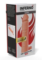 Hidden Desire Inferno Penis Sleeve Beige 18 cm Ø...