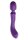 She.E.O. Dual-Sided Massaging Vibrating Wand Purple 24 cm Ø 4.3 cm