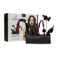 Bedroom Fantasies Crimson & Ebony 8-Piece Bondage Set...