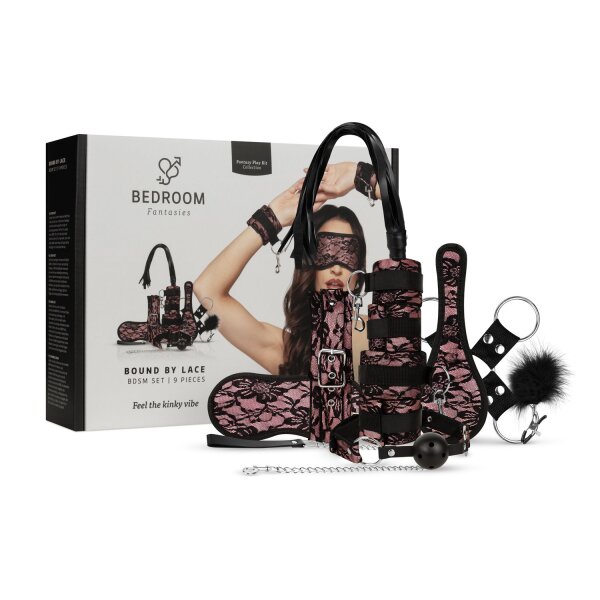 Bedroom Fantasies Bound by Lace 8-teiliges Set Mehrfarbig