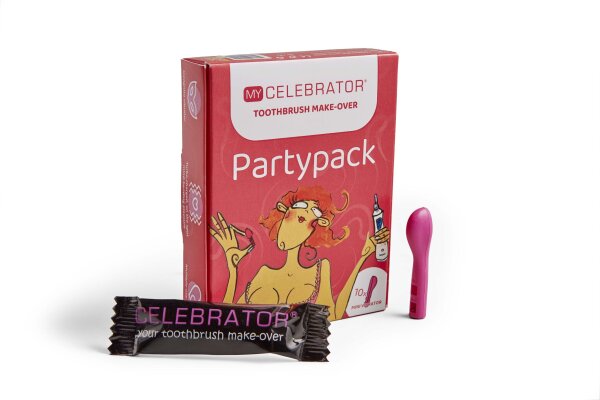 My Celebrator Toothbrush Makeover 10-Piece Pink
