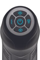 XR Brands JOCK Saugender und Vibrierender Masturbator Schwarz