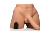 XR Brands JOCK Auto-Squeezing Male Masturbator with Vibration Beige 8.2 kg