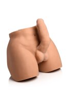 XR Brands JOCK Auto-Squeezing Male Masturbator with Vibration Beige 8.2 kg