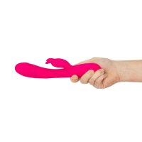Easytoys Rabbit Vibrator mit Heizfunktion Pink 24,5 cm