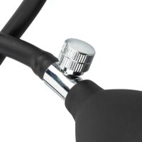 Easytoys Aufblasbarer Buttplug mit Pumpe Schwarz 8 cm Ø 3 cm