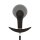 Easytoys Aufblasbarer Buttplug mit Pumpe Schwarz 8 cm Ø 3 cm