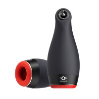 OTOUCH Pleasure Engine Warming, Thrusting and Vibrating Masturbator Schwarz