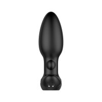 Nexus Beat Vibrating Plug with Remote Control Black Ø 4.2 cm
