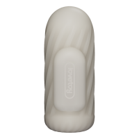 LoveToy Knights Ring Vibrating Dual Purpose Sleeve Spiral White