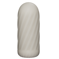 LoveToy Knights Ring Vibrating Dual Purpose Sleeve Spiral White