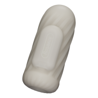 LoveToy Knights Ring Vibrating Dual Purpose Sleeve Spiral White