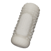 LoveToy Knights Ring Vibrating Dual Purpose Sleeve Drip White