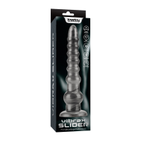 LoveToy King Sized Vibrating Vibrax Slider 32cm Silver
