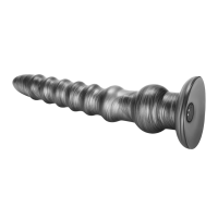 LoveToy King Sized Vibrating Vibrax Slider 32cm Silver