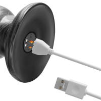 LoveToy King Sized Vibrating Vibrax Slider 32cm Silver