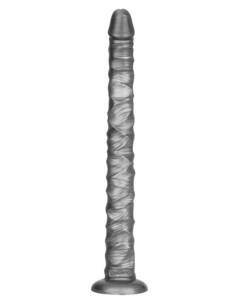 LoveToy King Sized Vibrating Vibrax Slider 40,5cm Silver